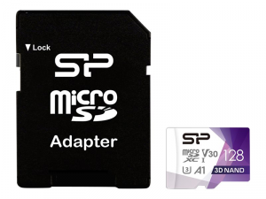 Karta pamięci SILICON POWER 128 GB Adapter SD