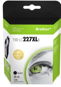 Wkład TB PRINT TBB-LC227XLB Zamiennik do Brother LC227XL TBB-LC227XLB LC227XLBK