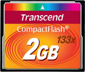 Karta pamięci TRANSCEND CF 2 GB Plastikowy pokrowiec