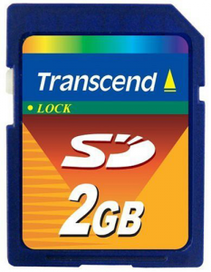 Karta pamięci TRANSCEND SD 2 GB