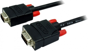 VGA - VGA UNITEK VGA D-Sub 15 pin M/M Ferryt 5 m 5m /s1x Mini HDMI (wtyk) 1x Mini HDMI (wtyk)