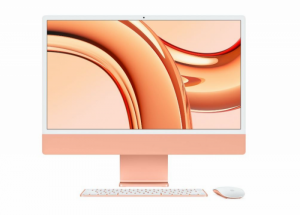 Komputer All-in-One APPLE iMac 24 Pomarańczowy (M3/8GB/SSD256GB)