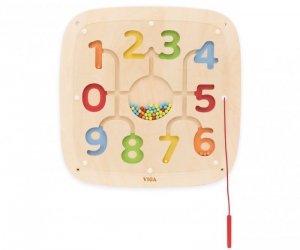 Viga 44811FSC Tablica edukacyjna - magnetyczna zabawa z liczbami