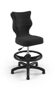 Krzesło dziecięce Entelo - Petit Czarny Velvet 24 rozmiar 4 WK+P