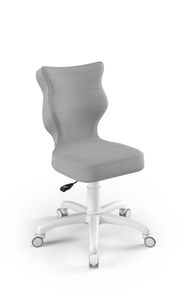 Krzesło dziecięce Entelo - Petit Biały Velvet 05 rozmiar 3