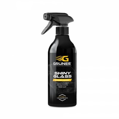 Shiny Glass Cleaner GRUNNE 0,5l -Płyn do mycia szyb samochodowych, lusterek