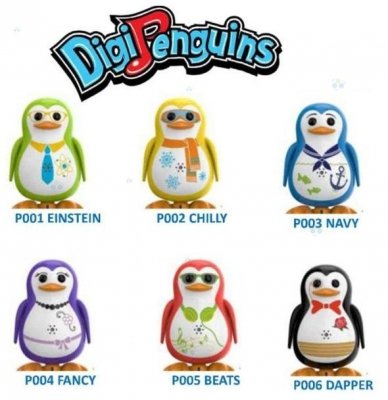 Digipenguins Śpiewający Pingwin Navy