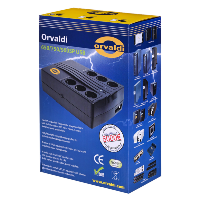 Zasilacz awaryjny ORVALDI 1075SP 750VA