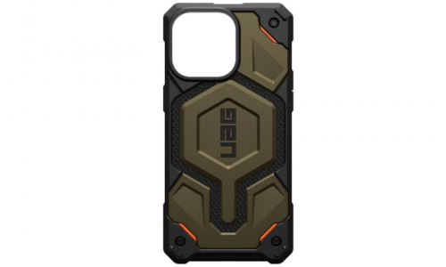 UAG Monarch Pro - obudowa ochronna do iPhone 15 Pro Max kompatybilna z MagSafe (kevlar element green)