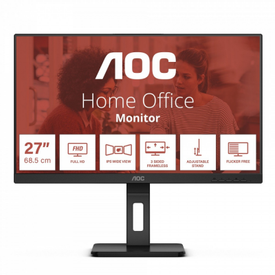 Monitor AOC 27E3QAF (27&quot; /TFT IPS /75Hz /1920 x 1080 /Czarny)