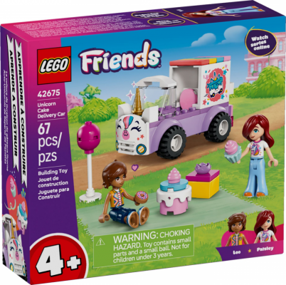 LEGO Friends Jednorożcowa dostawa tortu 42675