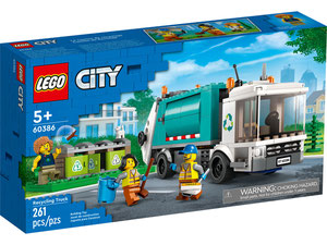 LEGO 60386 City - Ciężarówka recyklingowa