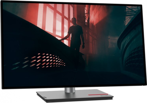 Monitor LENOVO 63A1GAT1EU (27&quot; /IPS /60Hz /2560 x 1440 /Czarno-stalowy)