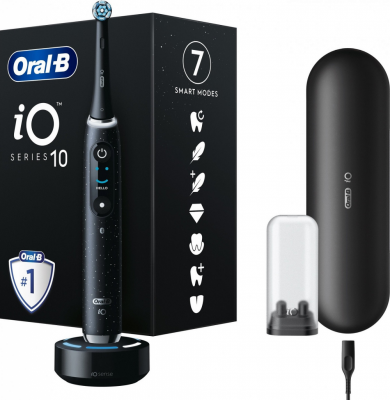Szczoteczka magnetyczna ORAL-B iO Series 10 Black Onyx Luxe Czarny (812068)