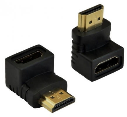 Adapter AKYGA HDMI (męski) - HDMI (żeński) HDMI (wtyk) - HDMI (gniazdo) AK-AD-01