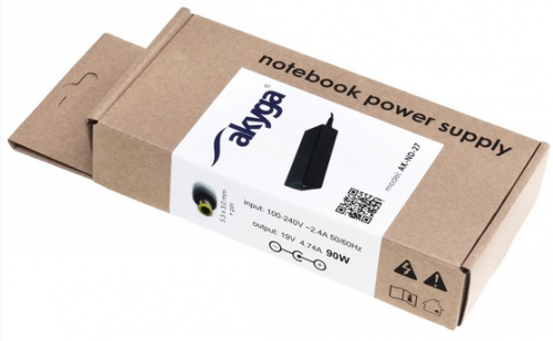 AK-ND-27 Zasilacz sieciowy AKYGA 90W  19V