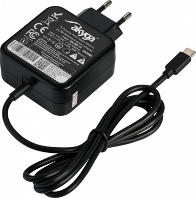 AK-ND-70 Zasilacz sieciowy AKYGA 65W  USB Typ C 5V