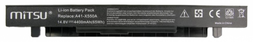 Bateria MITSU do Laptop Asus 14.8V BC/AS-X550H