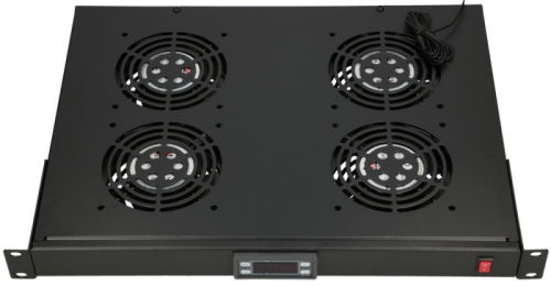 EXTRALINK 19&quot; RACK MOUNT FAN PANEL (4 FANS)