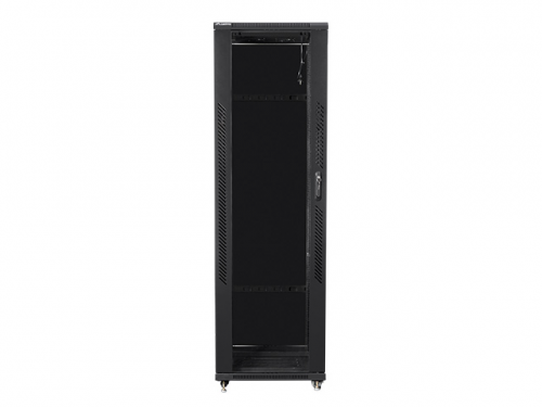 Szafa jednosekcyjna, zamykana na zamek Lanberg FF01-8042-12B (42U; 19&#039;&#039;; 2050mm / 800mm / 1000 mm; stojąca; Pełne, Szk