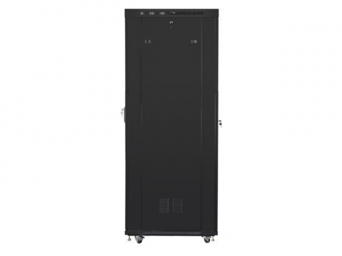 SZAFA INSTALACYJNA RACK STOJĄCA 19&quot; 42U 800X1200 CZARNA DRZWI PERFOROWANE LCD LANBERG (FLAT PACK)