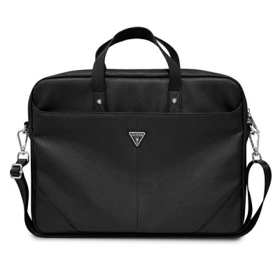 Torba na laptopa GUESS Saffiano GUE002437 (maks.16&quot;/Czarny)