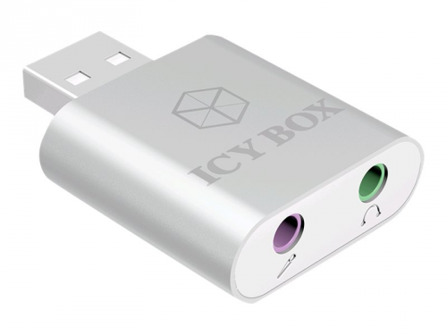 Adapter ICY BOX IB-AC527 USB - 2x audio