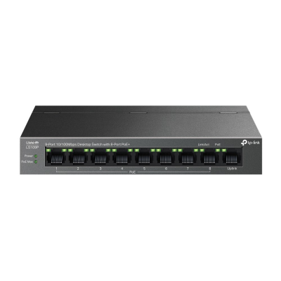 Przełącznik TP-LINK LS109P (9x 10/100 )