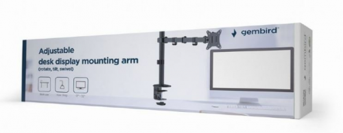 Uchwyt biurkowy Gembird na monitor MA-D1-01 (17 - 32&quot;)
