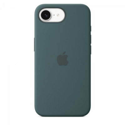 Etui silikonowe do iPhonea 16e - górskie jezioro
