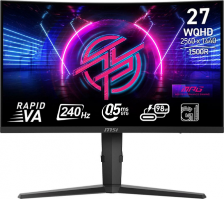 Monitor MSI MPG 275CQRXF (27&quot; /Rapid VA /240Hz /2560 x 1440 /Czarny)