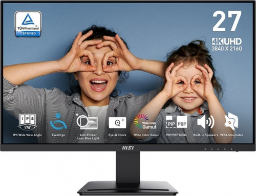 Monitor MSI PRO MP273U (27&quot; /IPS /60Hz /3840 x 2160 /Czarny)