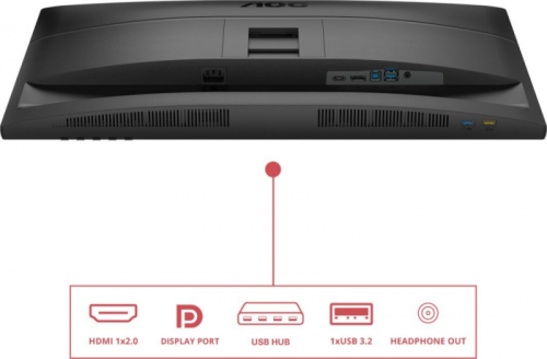 Monitor AOC Q27E4U (27" /IPS /120Hz /2560 x 1440 /Czarny)