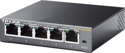 TP-Link TL-SG105E 5-Port Gigabit Easy Smart Switch Desktop