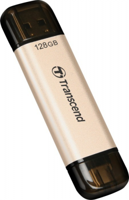 Pendrive TRANSCEND JetFlash 930C 128 GB (128 GB /Złoto-czarny )