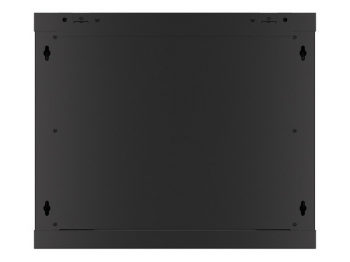 SZAFA INSTALACYJNA RACK WISZĄCA 19&quot; 9U 600X600 CZARNA DRZWI METALOWE LANBERG (FLAT PACK)