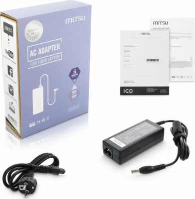 ZM/SAM19316 Zasilacz sieciowy MITSU 60W  5.5x3.0 pin 19V