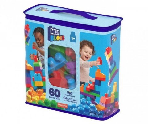 Fisher Price DCH55 Mega Blocks Klocki Konstrukcyjne Mega Bloks 60 Elementów