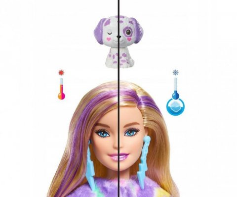 Mattel  HRK41 Barbie Cutie Reveal Lalka Piesek Dalmatyńczyk