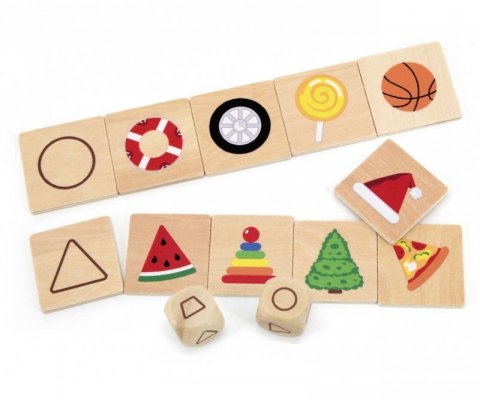 Viga 44506 Puzzle - zestaw do nauki kształtów