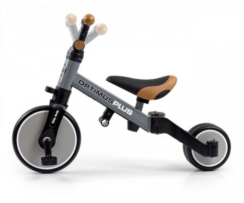 Milly Mally Rowerek 4w1 Optimus Plus Grey