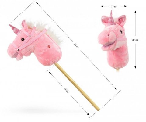 Milly Mally Hobby Koń na Kiju Pink