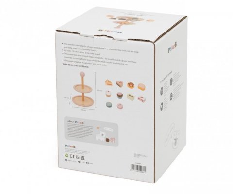 Viga 44284 PolarB Słodka Patera – Drewniane Makaroniki i Torciki