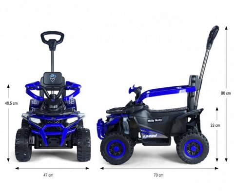 Milly Mally Pojazd na akumulator Star ATV Blue
