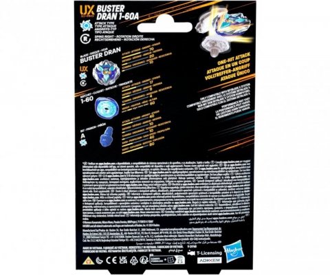 Hasbro G1536 Beyblade X Zestaw startowy  Buster Dran 1-60A