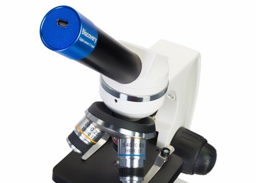 Mikroskop cyfrowy Levenhuk Discovery Femto Polar z książką