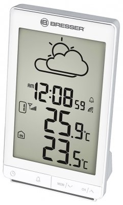 Stacja meteorologiczna Bresser TemeoTrend STX RC, biała