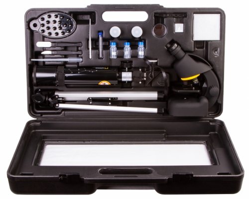 Zestaw Bresser National Geographic: teleskop 50/360 AZ i mikroskop 40x–640x