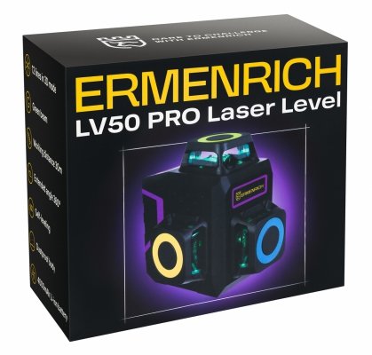 Poziomica laserowa Ermenrich PRO LV50