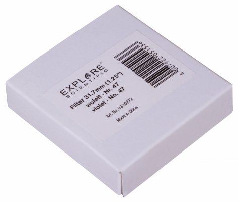 Filtr fioletowy Explore Scientific N47 1,25&quot;